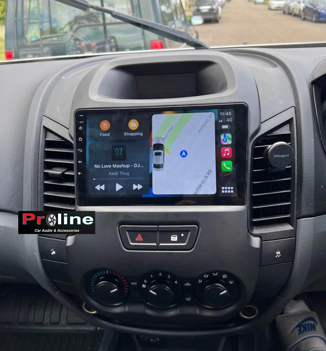 Ford Ranger PX T6 MK1 2011-2014 Stereo GPS Bluetooth USB Wireless Apple CarPlay