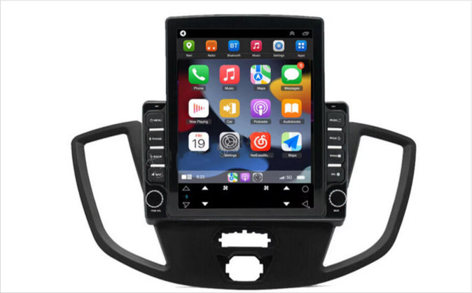 Ford Transit 14-17 VO 9.7 inch Screen Wireless Apple Carplay Android Auto GPS Nav upgrade stereo Bluetooth