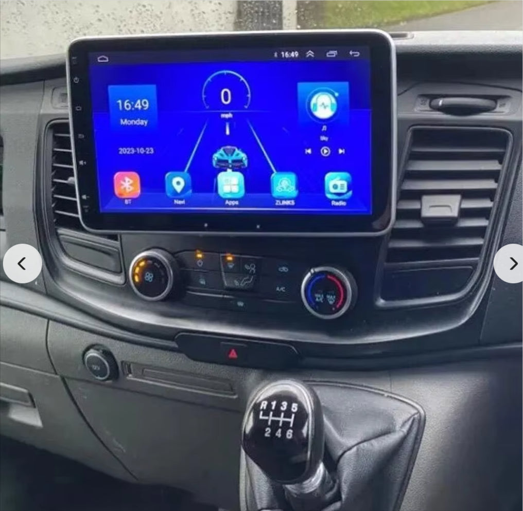 Ford Transit 2020-2025 9 inch Wireless Apple Carplay Android Auto GPS Nav upgrade stereo