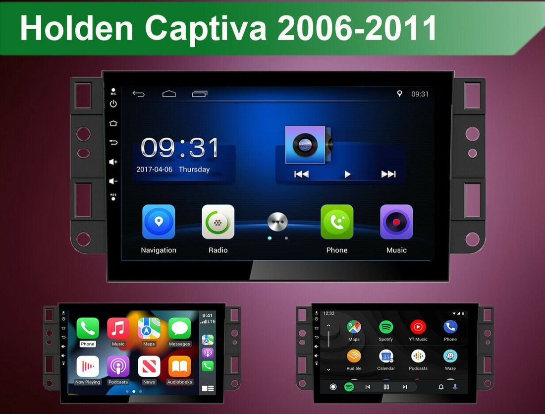 Holden Captiva 2006-2011 Touchscreen GPS Navigation Bluetooth Handfree music stream