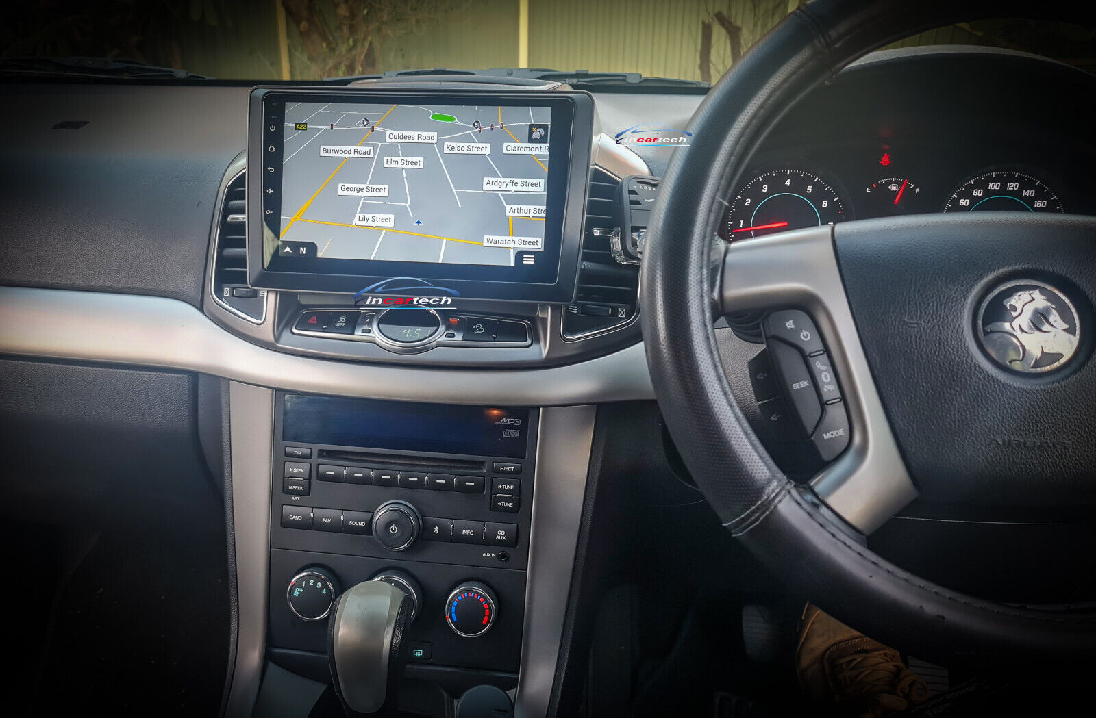 Holden Captiva 2006-2011 Touchscreen GPS Navigation Bluetooth Handfree music stream