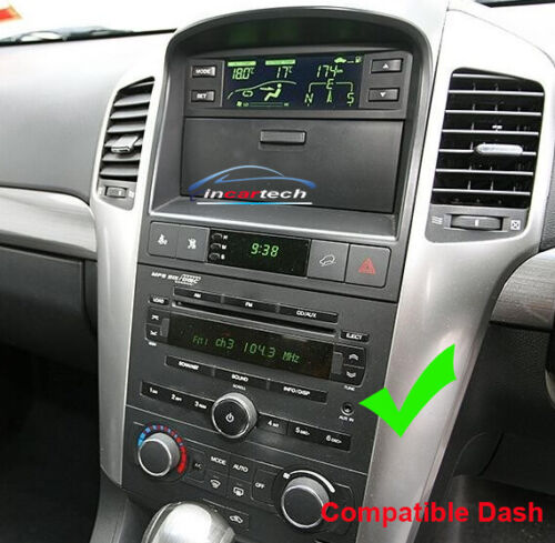 Holden Captiva 2006-2011 Touchscreen GPS Navigation Bluetooth Handfree music stream