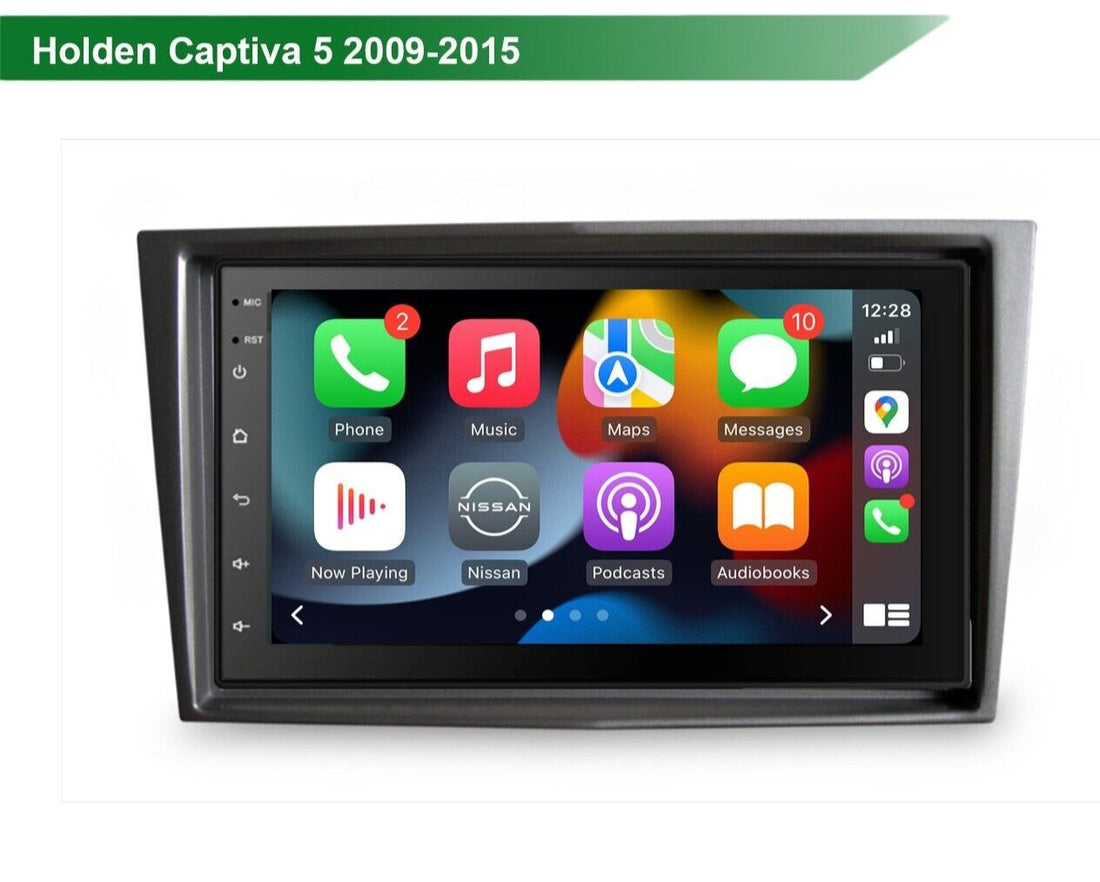 Holden Captiva 5 2009-2015 GPS Bluetooth USB Apple CarPlay Android Auto Navigation