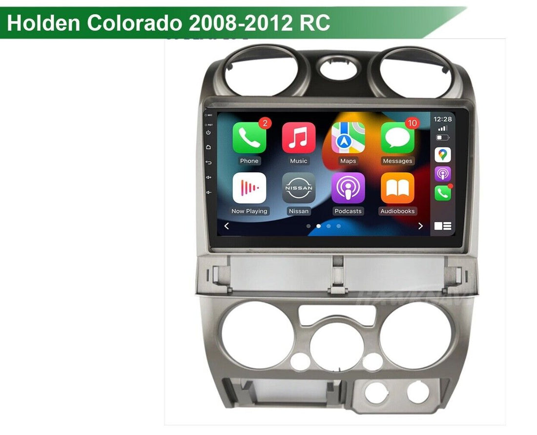 Holden Colorado 2008-2012 RC GPS Bluetooth USB Apple CarPlay Android Auto 9 inch