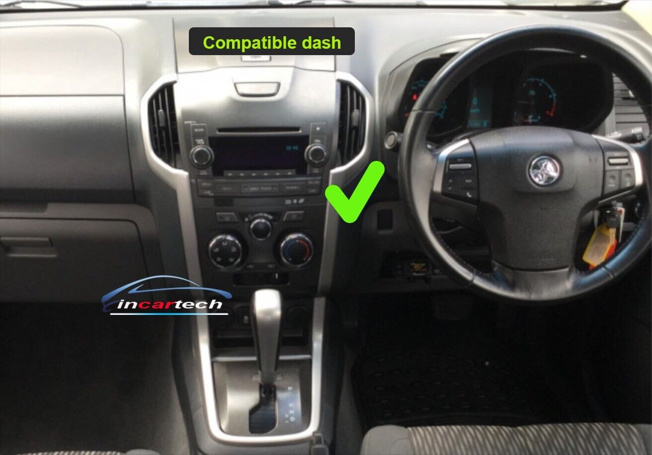 Holden Colorado RG 2012-2016 9" Apple Carplay Android Auto GPS Reverse camera BT