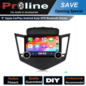Holden Cruze 2009-2016 GPS 9 Dual Knob touchscreen Wireless CarPlay Android Auto stereo