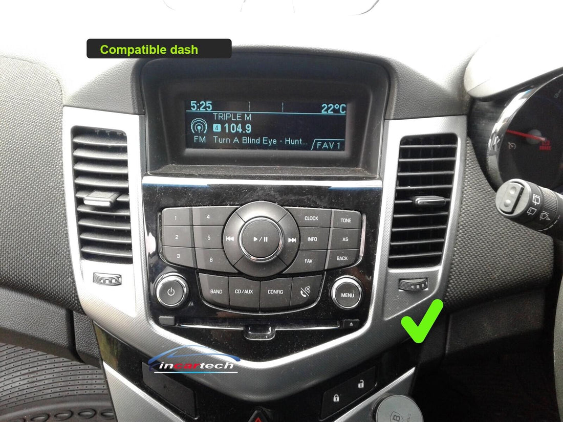 Holden Cruze 2009-2016 JG, JH GPS Wireless Apple CarPlay Android Auto works mylink