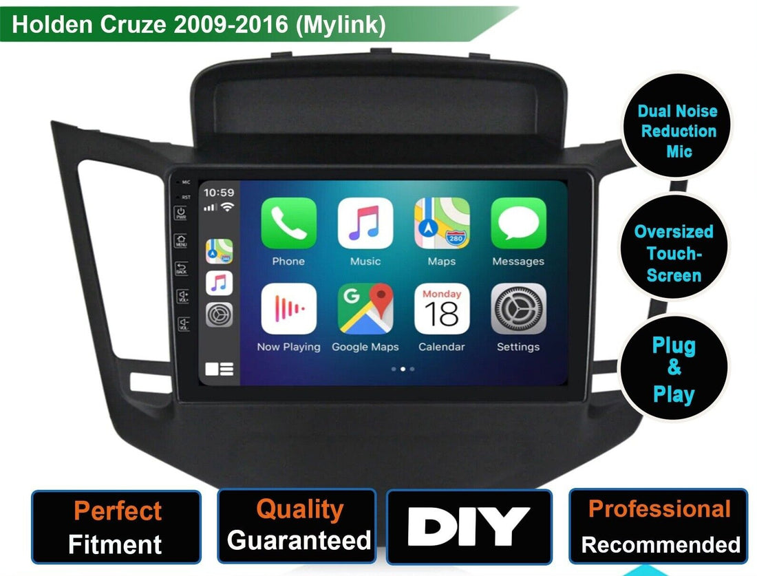 Holden Cruze 2009-2016 JG, JH GPS Wireless Apple CarPlay Android Auto works mylink