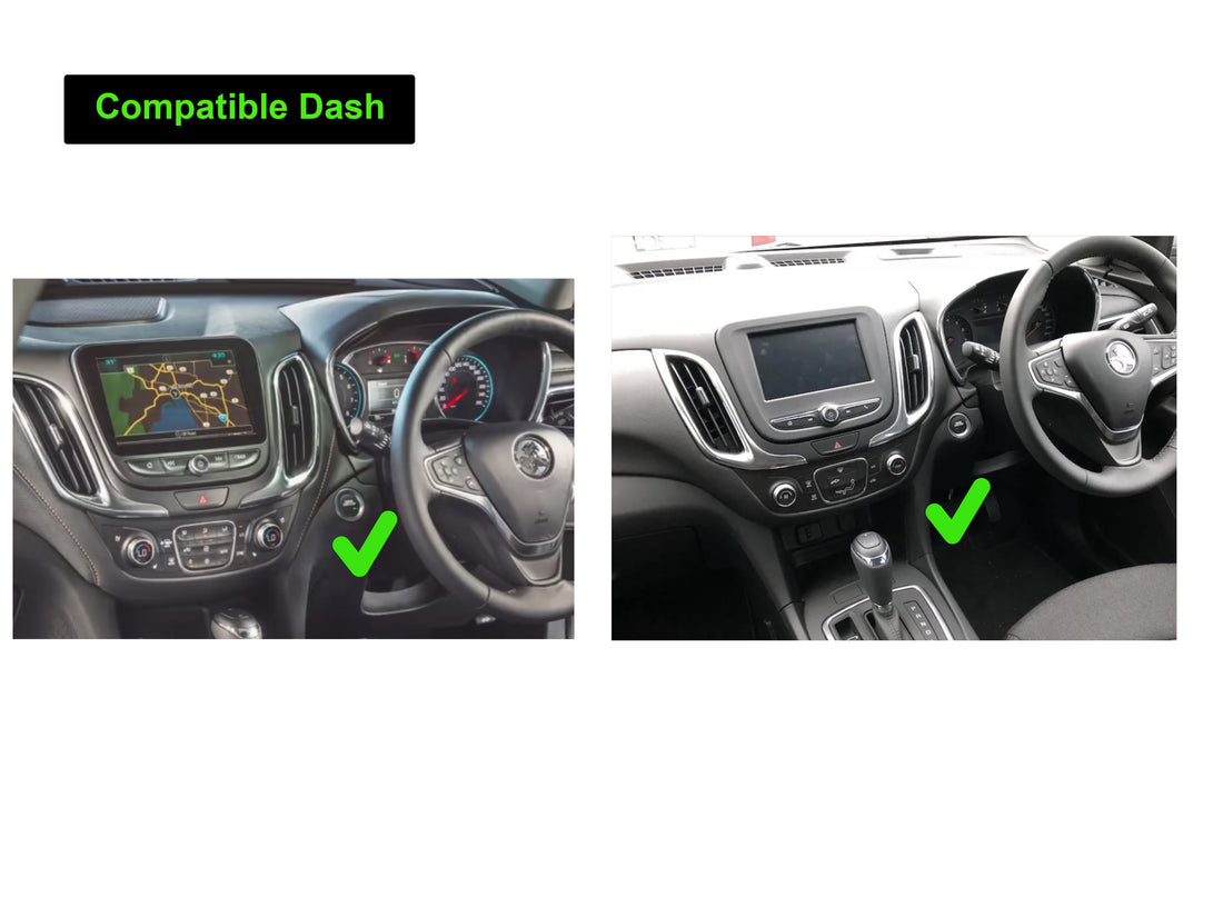 Holden Equinox 2017+ GPS 9.7 Tesla style touchscreen Wireless CarPlay Android Auto stereo