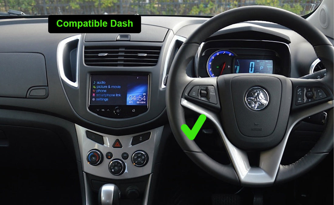 Holden Trax 2013-2017 10 Dual Knob Wireless Apple CarPlay Android Auto Stereo Radio
