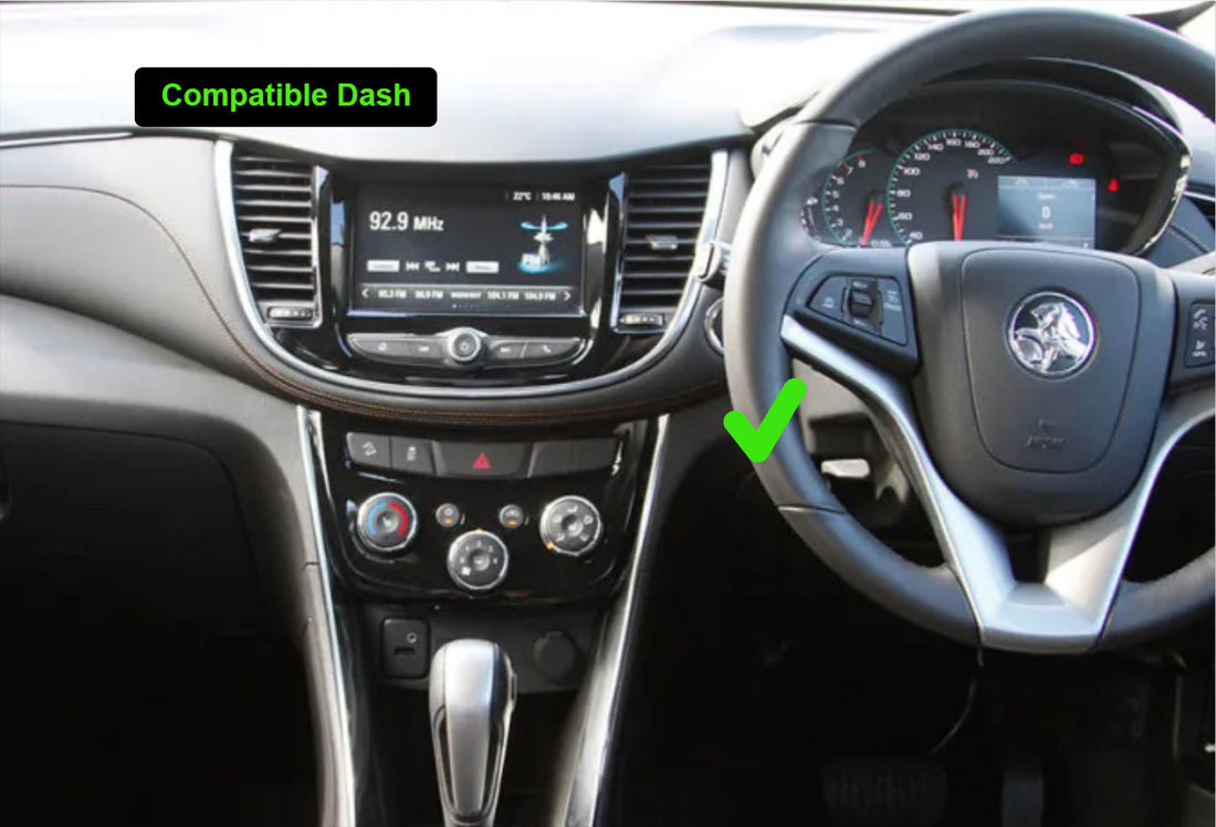 Holden Trax 2017+ stereo facia 9 inch android  Double din 2 din fascia frame surround
