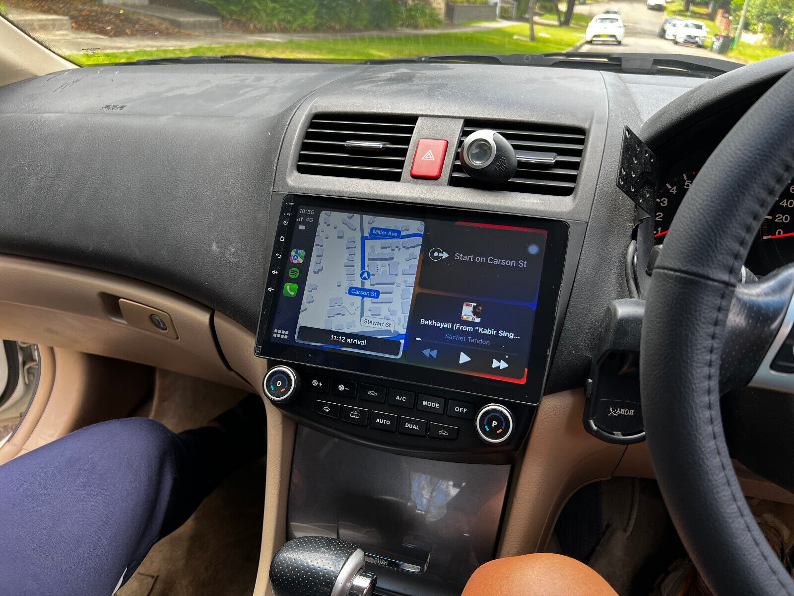 Honda Accord 2003-2007 10" GPS wireless Apple CarPlay Android Auto HeadUnit screen