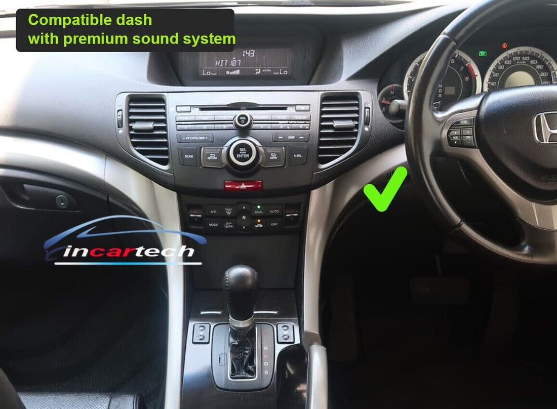 Honda Accord 2015-2019 9" GPS wireless Apple CarPlay Android Auto HeadUnit screen