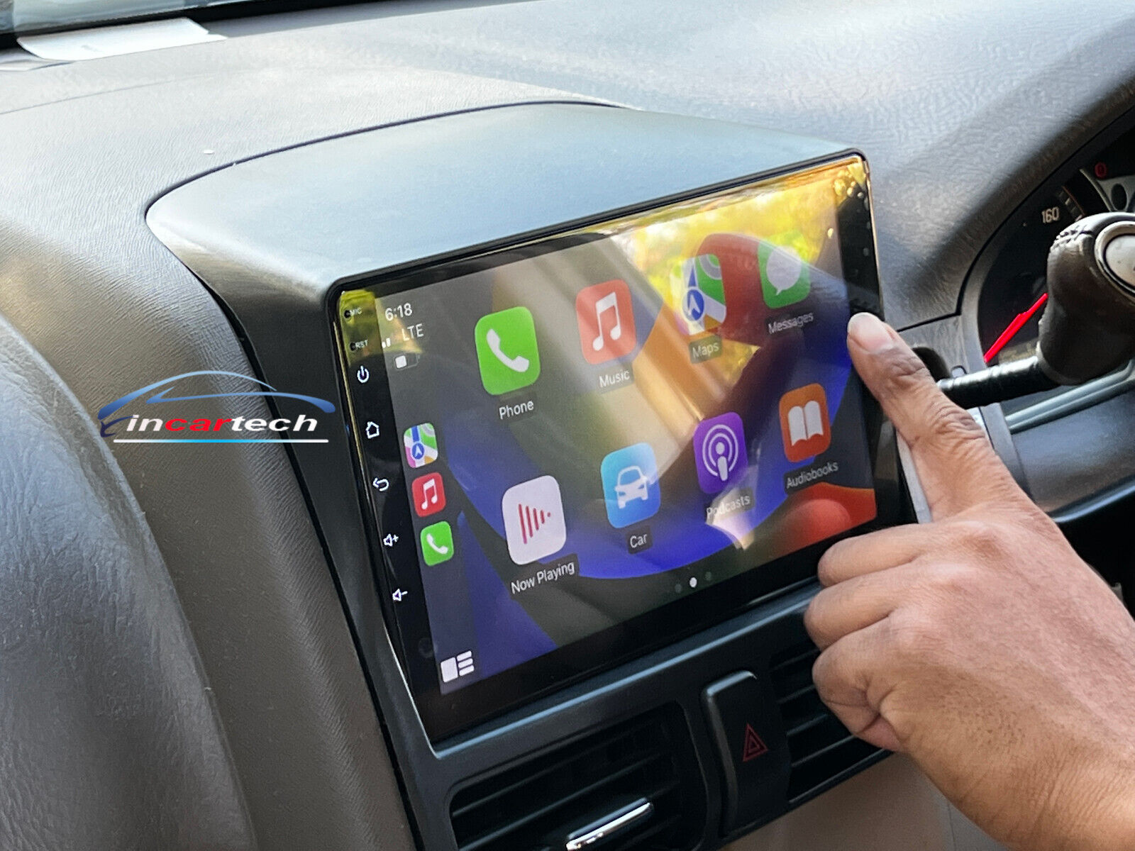 Honda CRV 2002-1007 Touchscreen CarPlay Android Auto GPS Radio bluetooth USB Stereo