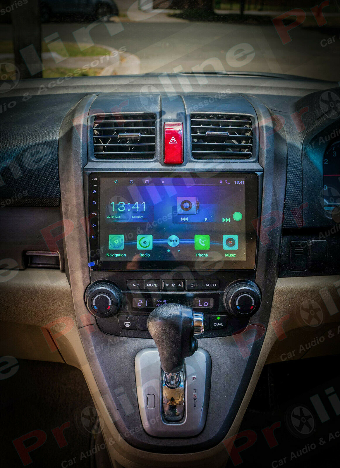 Honda CRV 2007-2012 Touchscreen GPS Navigation Bluetooth Handfree music stream USB