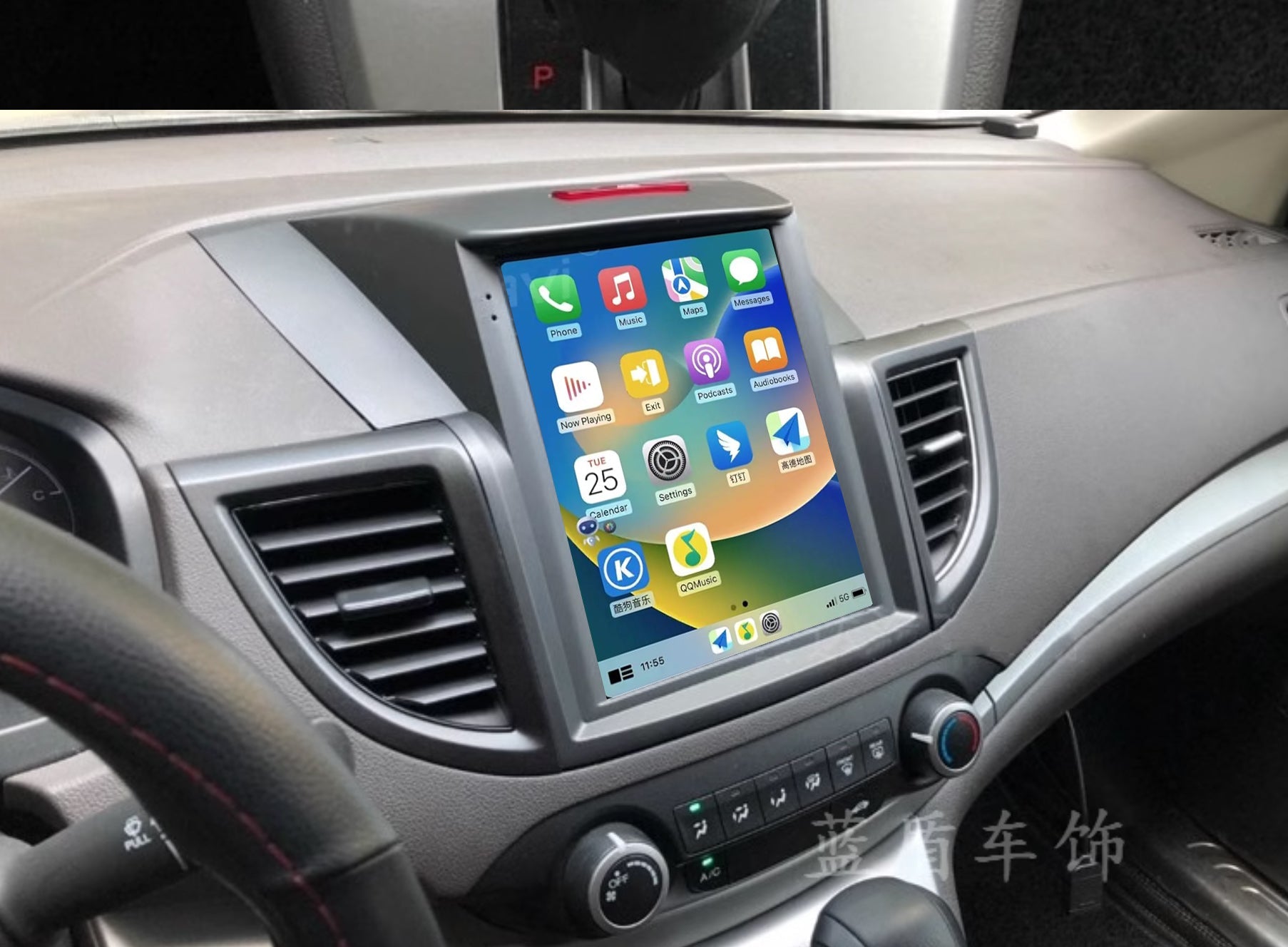 Honda CRV 2012-2016 11.2 Touchscreen GPS wireless CarPlay Android Auto HeadUnit screen