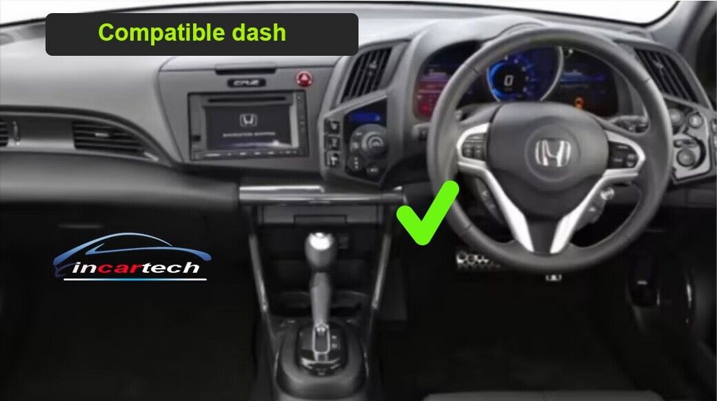 Honda CRZ 2010-2016 Wireless apple CarPlay Android Auto GPS Radio Stereo satnav