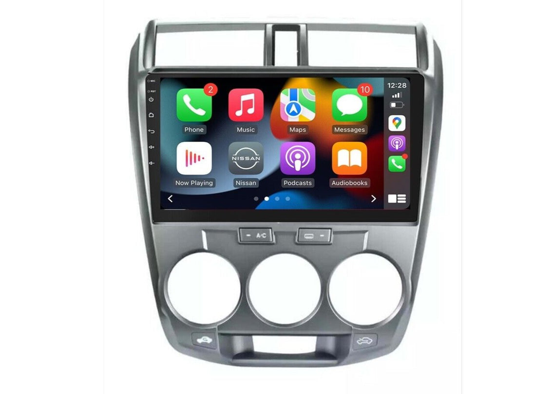 Honda City 2009-2013 9" GPS wireless Apple CarPlay Android Auto premium audio