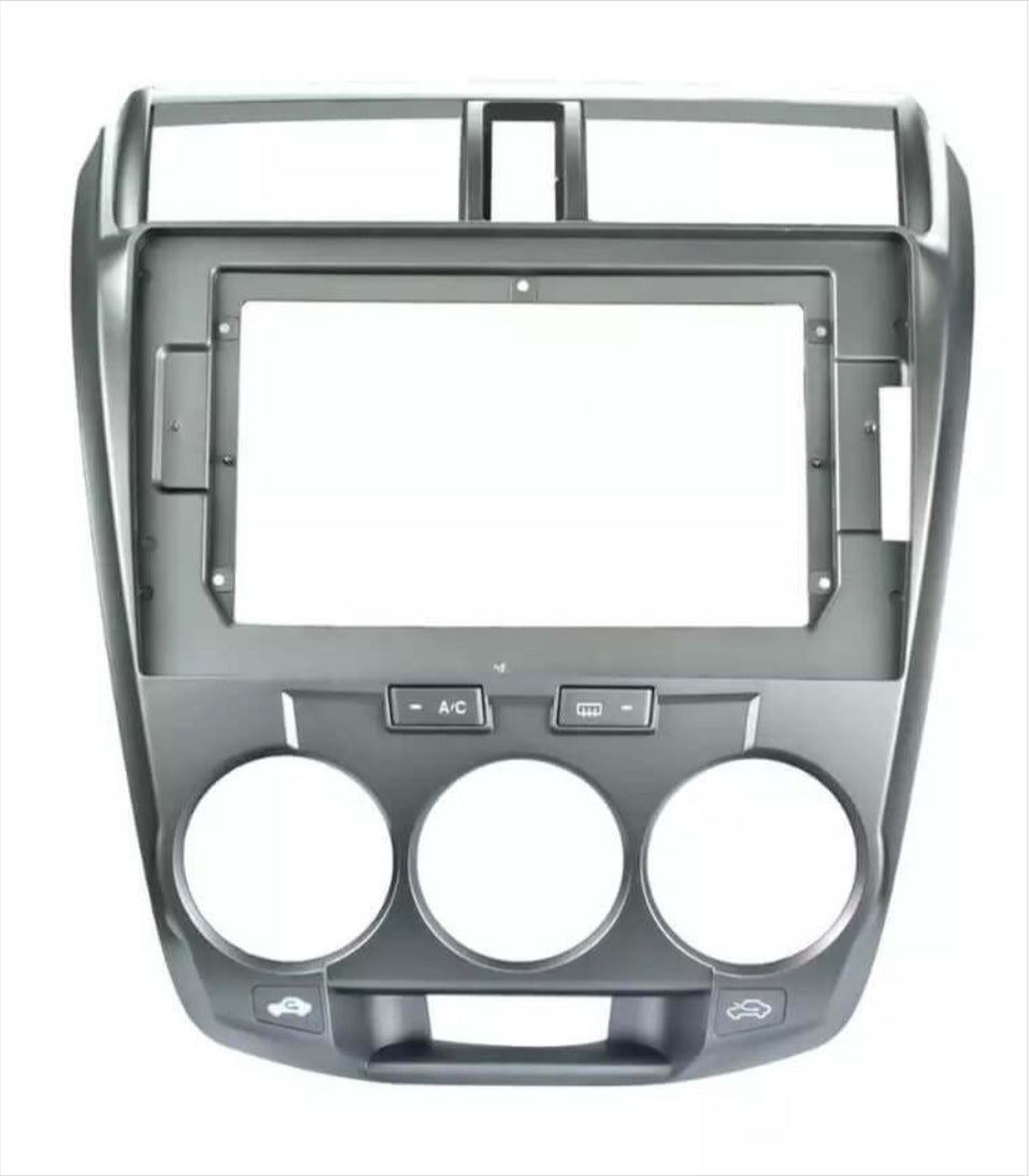 Honda City 2009-2013 stereo facia 9 inch android  Double din 2 din fascia frame surround