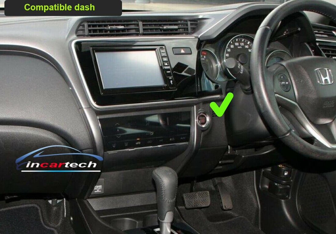 Honda City 2014-2019 9" aftermarket touchscreen GPS wireless CarPlay Android Auto stereo upgrade