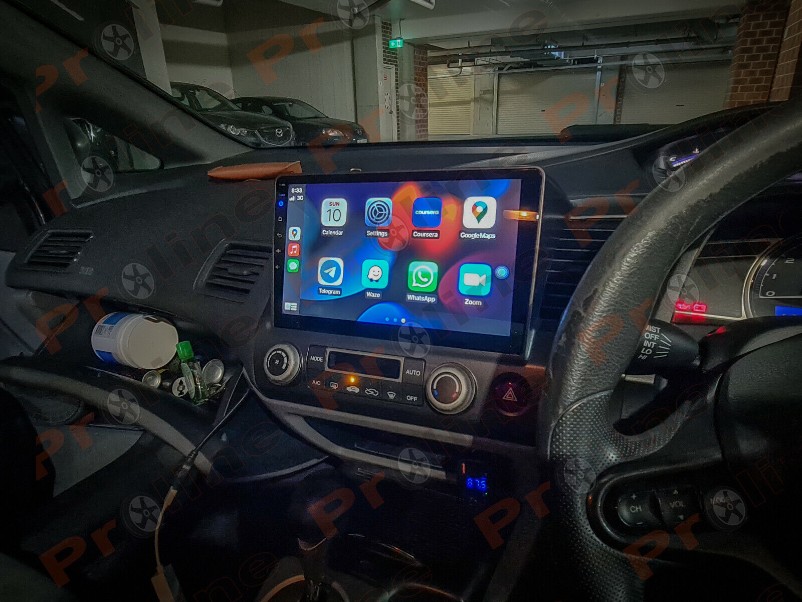 Honda Civic 2006-2011 11" GPS Bluetooth Music Stream Apple CarPlay Android Auto