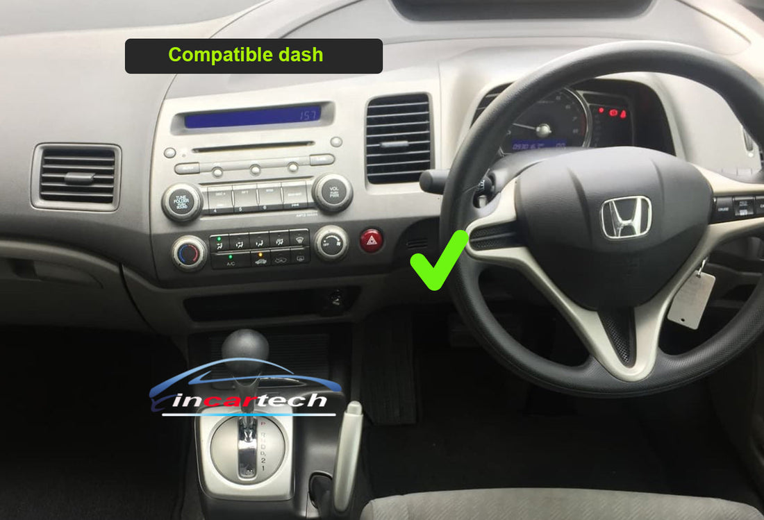 Honda Civic 2006-2011 10 Touchscreen GPS Apple Carplay android Auto Stereo Raido