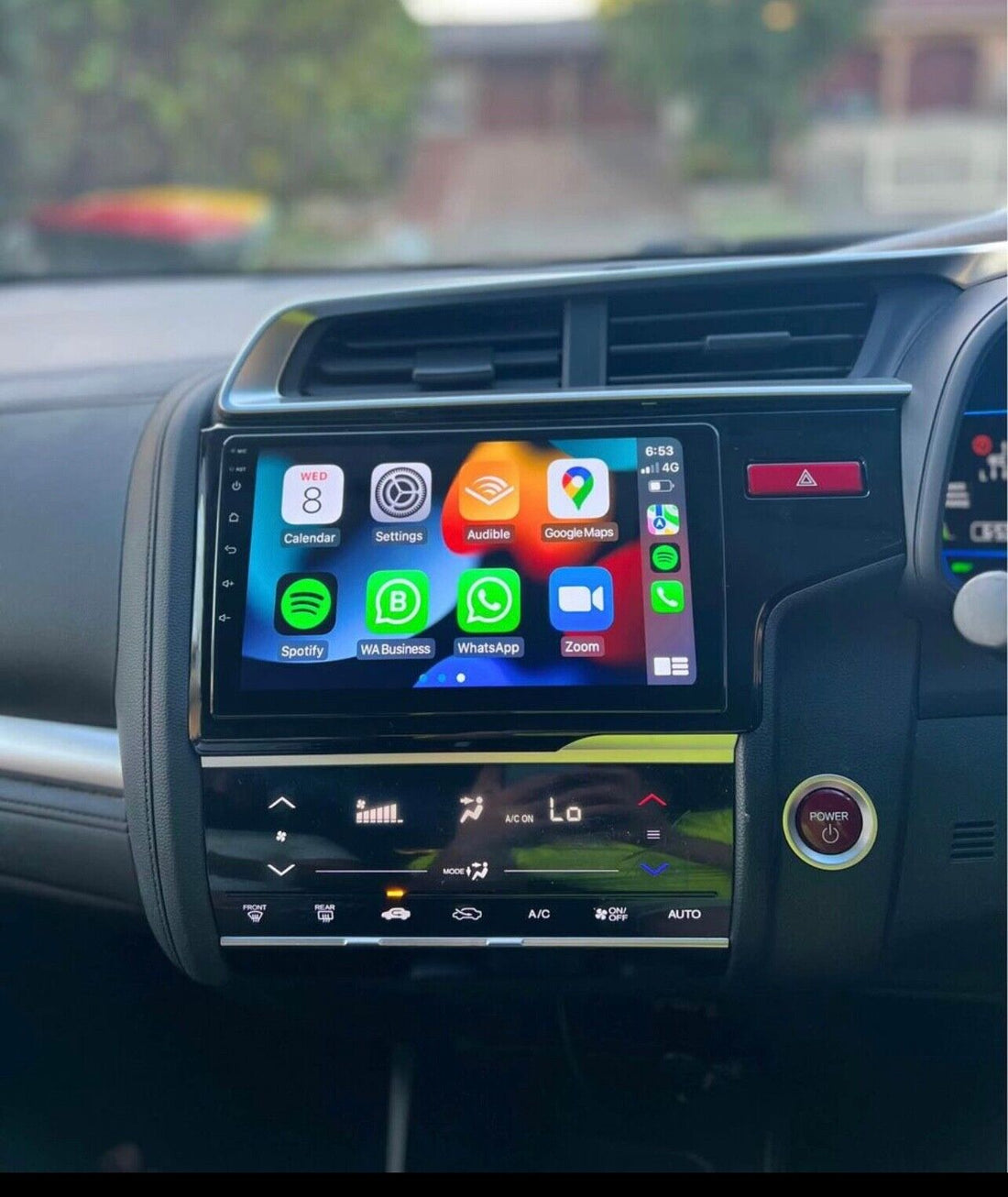 Honda Jazz 2014-2020 GF 10 inch wireless apple Carplay Android Auto GPS Radio Stereo