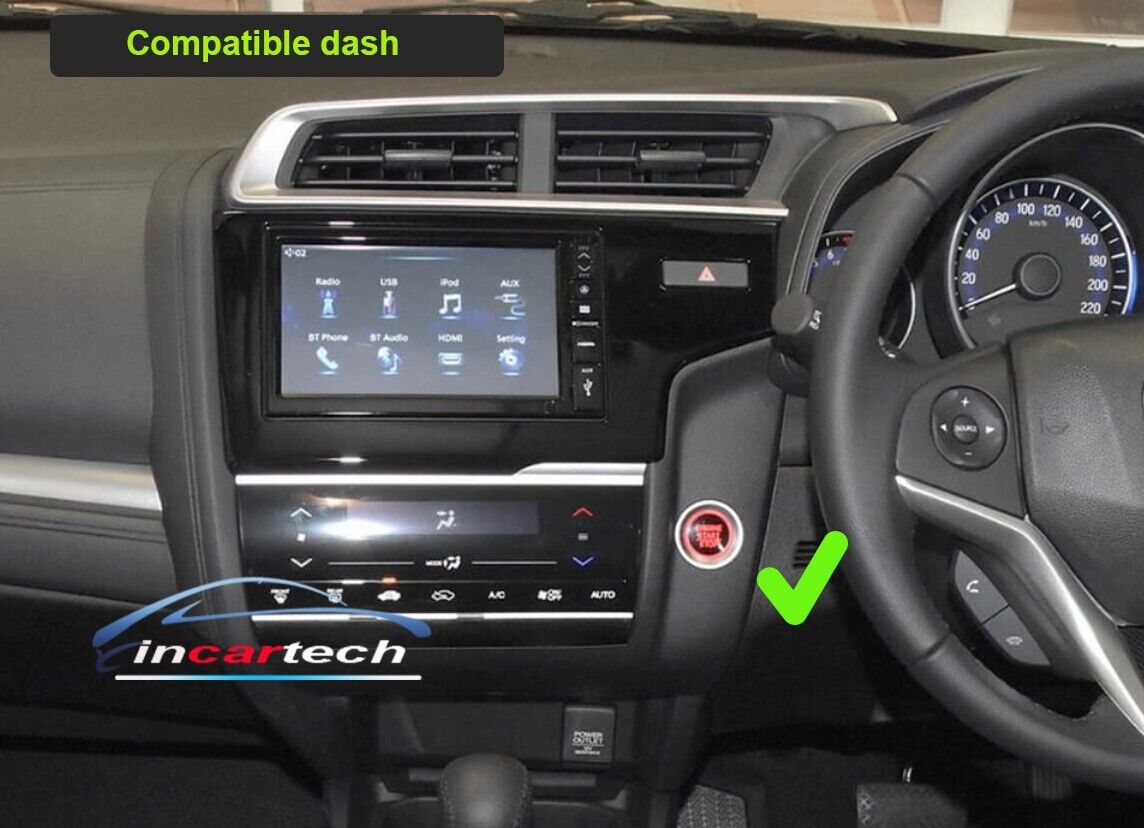 Honda Jazz 2014-2020 GF 10 inch wireless apple Carplay Android Auto GPS Radio Stereo