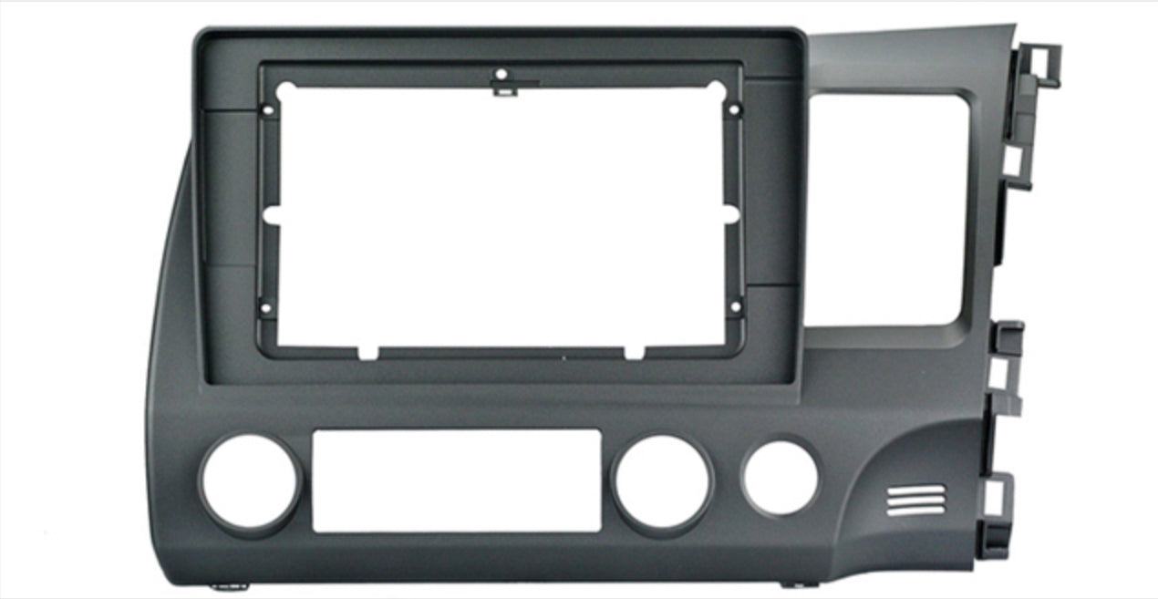 Honda civic 2006-2011 stereo facia 10 inch android  Double din 2 din fascia frame surround