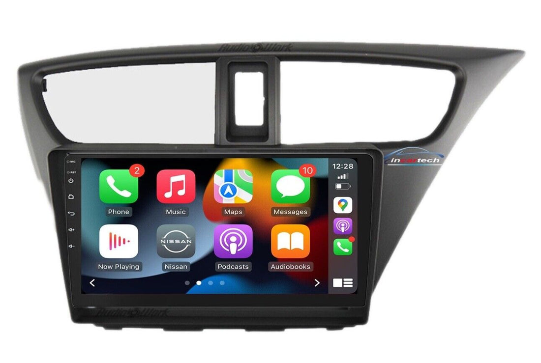 Honda civic 2012-2016 Hatchback GPS wireless Apple CarPlay Android Auto Satnav