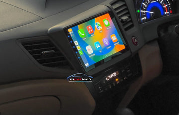 Honda civic 2012-2016 Sedan 9" GPS wireless Apple CarPlay Android Auto Satnav