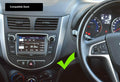 Hyundai Accent 2011-2019 GPS Bluetooth HF Music Strem Apple CarPlay Android Auto USB