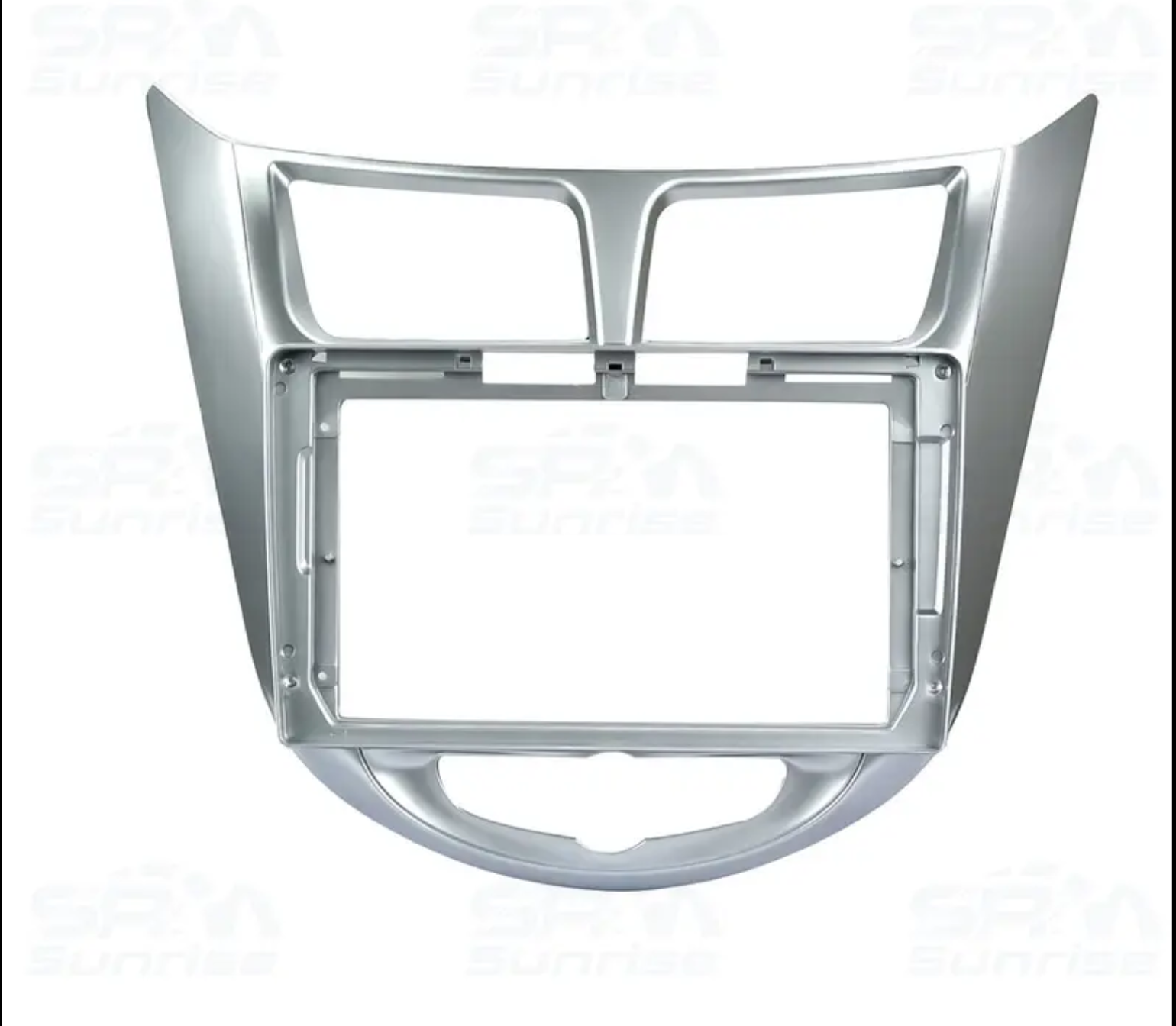 Hyundai Accent 2011-2020 stereo facia 9 inch android  Double din 2 din fascia frame surround