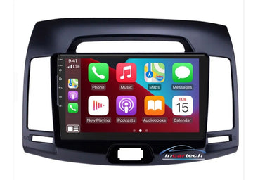 Hyundai Elantra 2007-2011 GPS Bluetooth Apple CarPlay Android Auto USB Stereo Screen