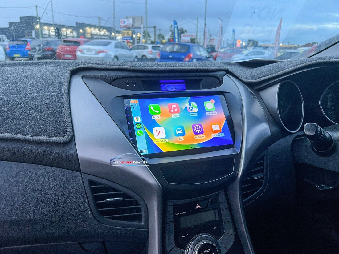 Hyundai Elantra 2011-2013 GPS Bluetooth Apple CarPlay Android Auto USB Stereo Screen