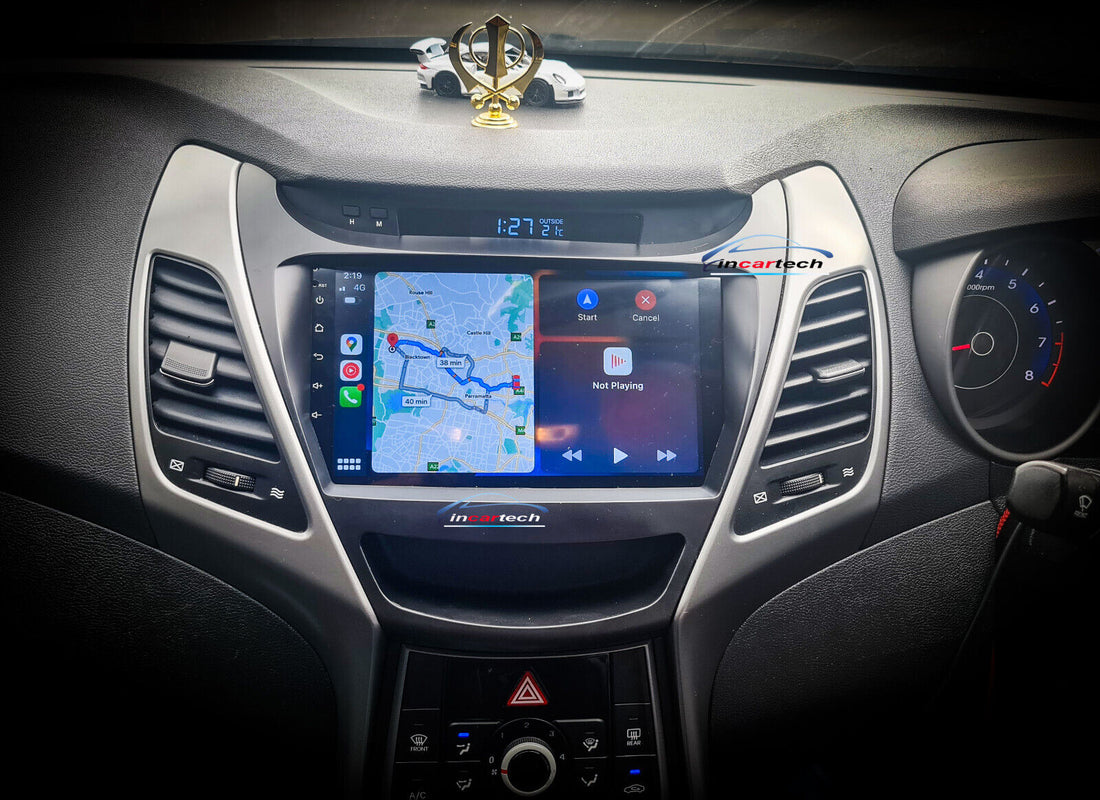 Hyundai Elantra 2011-2015 GPS Bluetooth Apple CarPlay Android Auto USB Stereo Screen