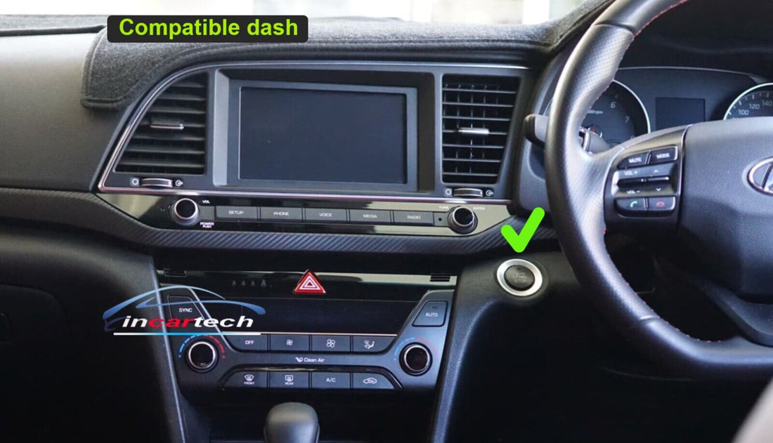 Hyundai Elantra 2016-2019 GPS Bluetooth Apple CarPlay Android Auto USB Stereo Screen