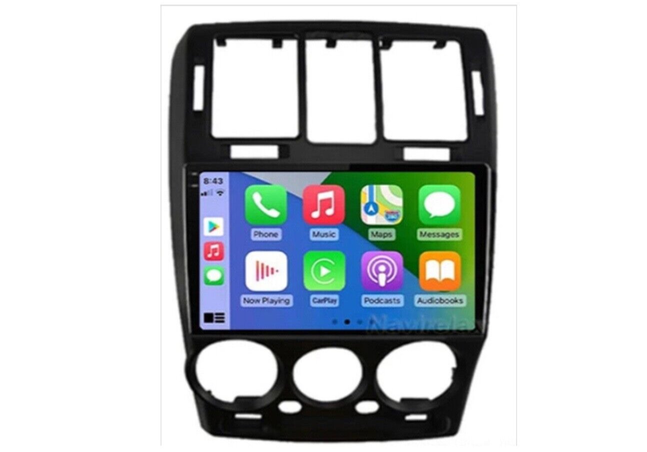 Hyundai Getz 2002-2011 GPS Bluetooth Apple CarPlay Android Auto USB Stereo Screen