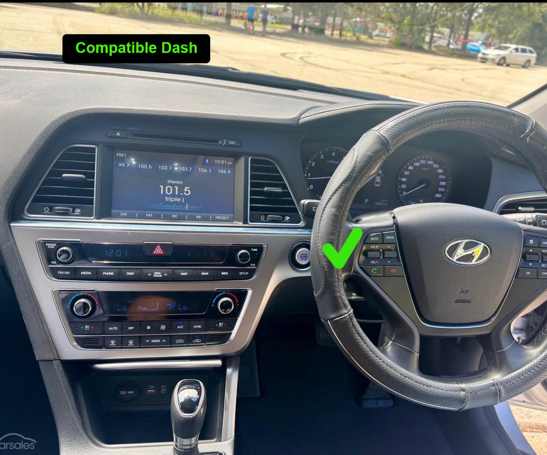 Hyundai Sonata 2014-2017 7 Wireless Apple CarPlay Android Auto Bluetooth Radio upgrade