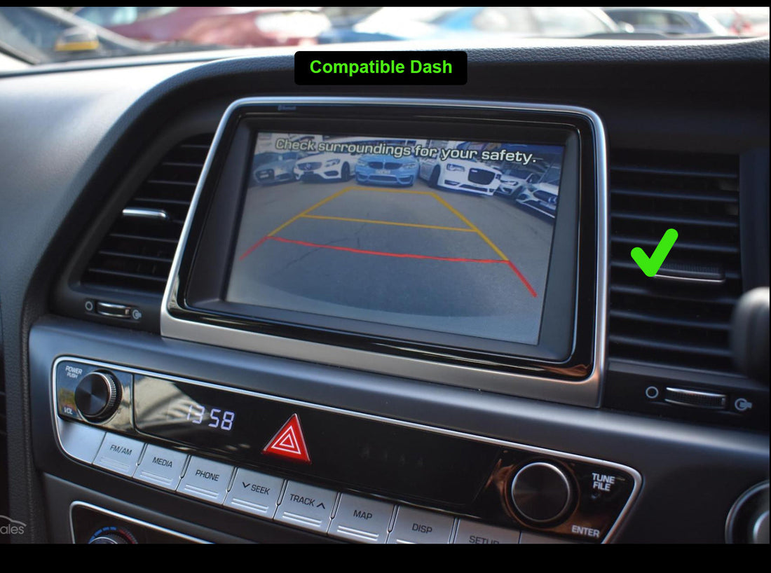 Hyundai Sonata 2018+ 9 Wireless Apple CarPlay Android Auto Bluetooth Radio upgrade