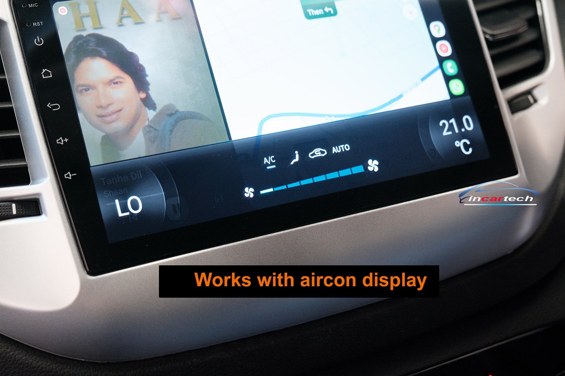 Hyundai Tucson 2015-2018 wireless apple carplay android auto GPS Bluetooth Stereo