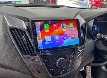 Hyundai Veloster 2011-2020 9 GPS wireless CarPlay Android Auto Stereo Radio