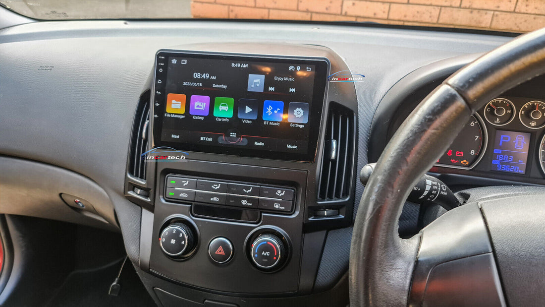 Hyundai i30 2007-2012 GPS Bluetooth Wireless Apple CarPlay Stereo 9" Screen Facia