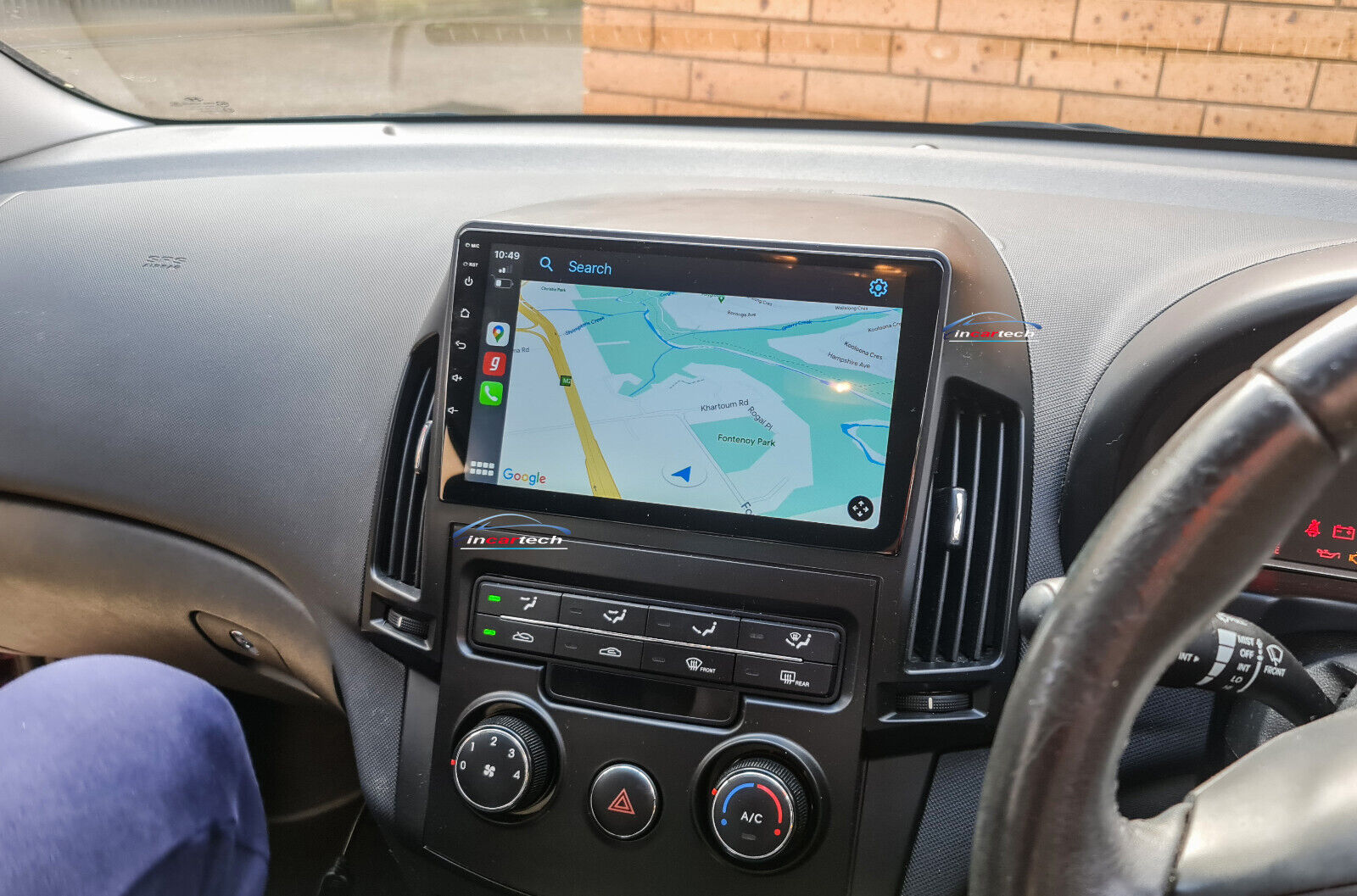Hyundai i30 2007-2012 GPS Bluetooth Wireless Apple CarPlay Stereo 9" Screen Facia
