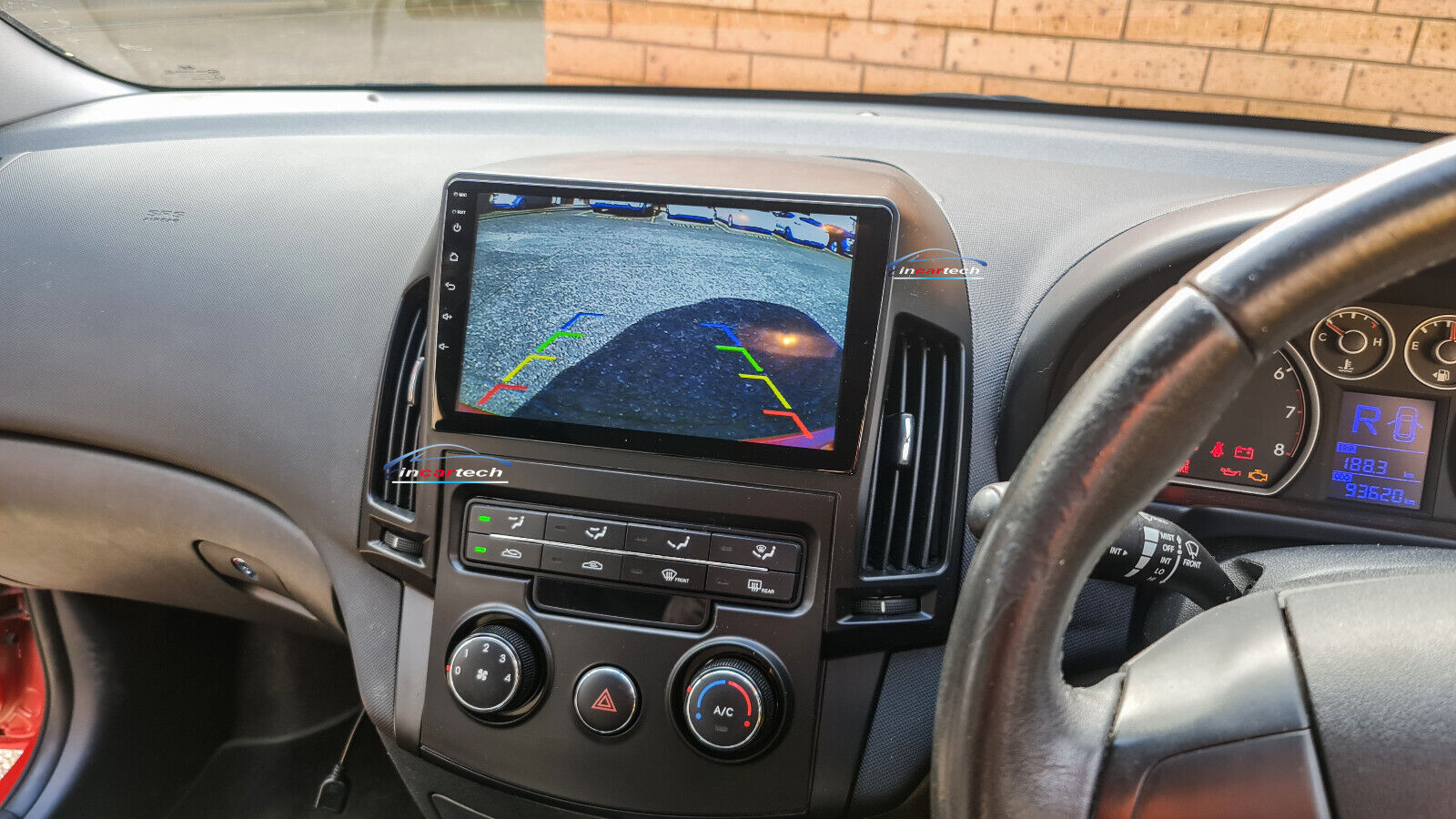 Hyundai i30 2007-2012 GPS Bluetooth Wireless Apple CarPlay Stereo 9" Screen Facia