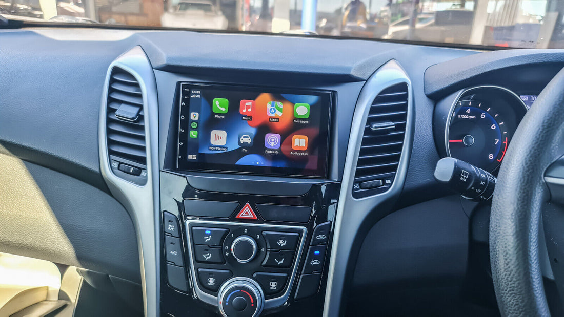 Hyundai i30 2013-2016 GPS Bluetooth Apple CarPlay Android Auto USB Stereo 7" Screen
