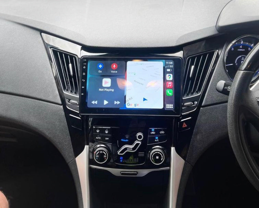 Hyundai i45 2009-2012 Aftermarket 9" Stereo GPS BT wireless CarPlay Android Auto
