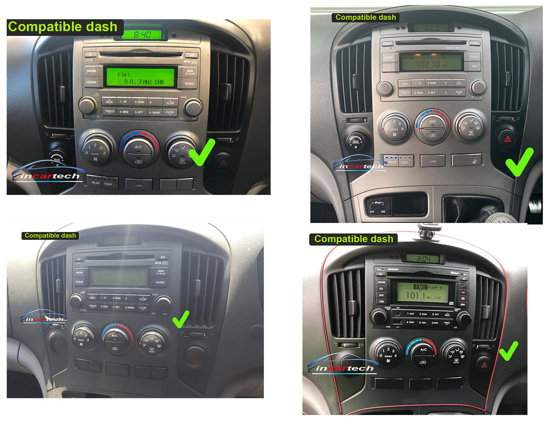 Hyundai iload / imax 08-15 10.1 GPS BT wireless Apple CarPlay Android Auto Stereo