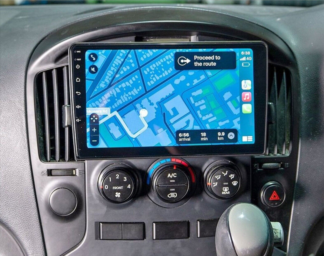 Hyundai iload/imax 2008-2015 GPS BT wireless Apple CarPlay Android Auto USB Stereo 9 inch