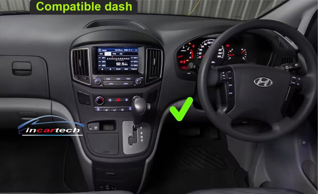 Hyundai imax / iload 2015+ aftermarket 9" Stereo GPS BT wireless CarPlay Android Auto